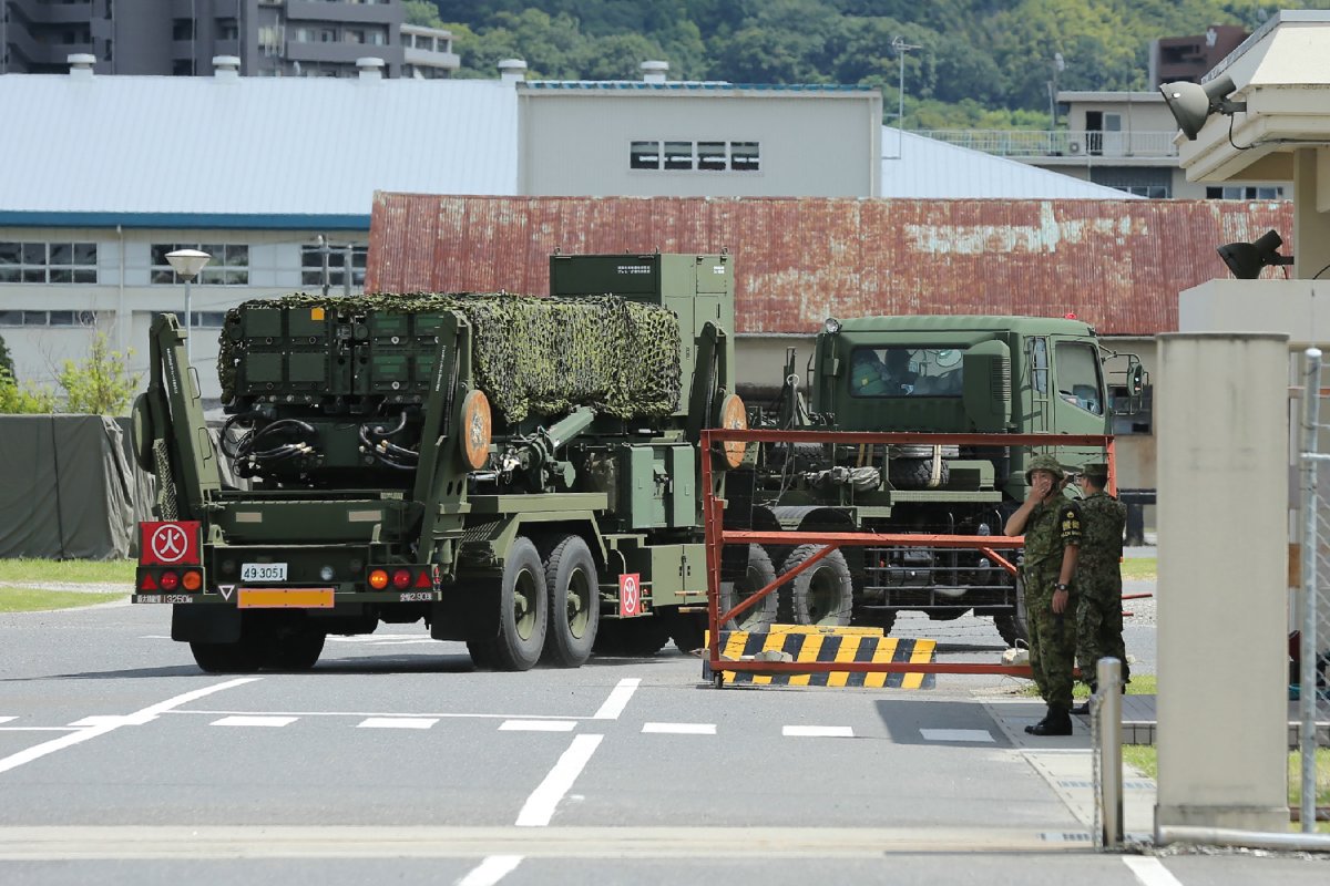 Missile System Arrives at Kaita Base 