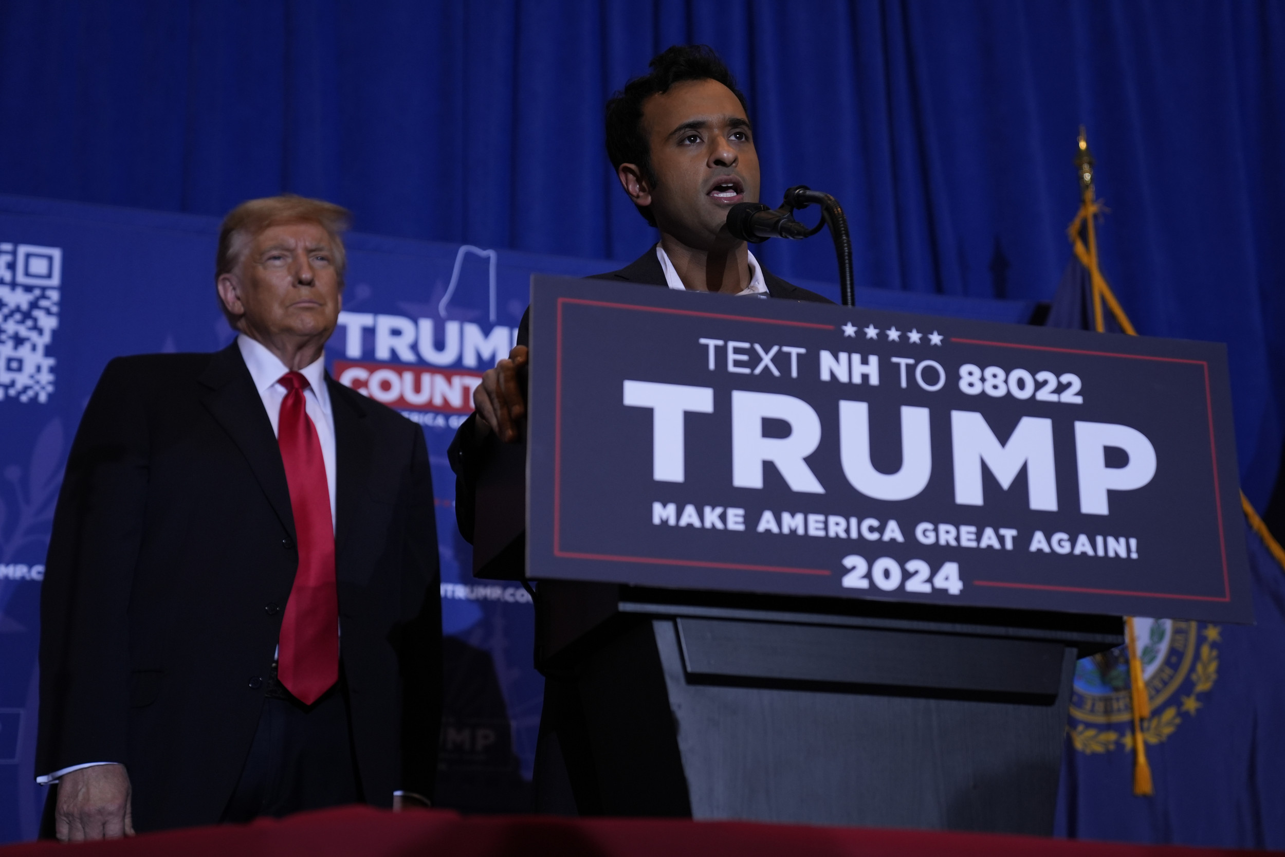 MAGA Civil War Erupts as Trump Backers Turn on Vivek Ramaswamy Over H-1Bs