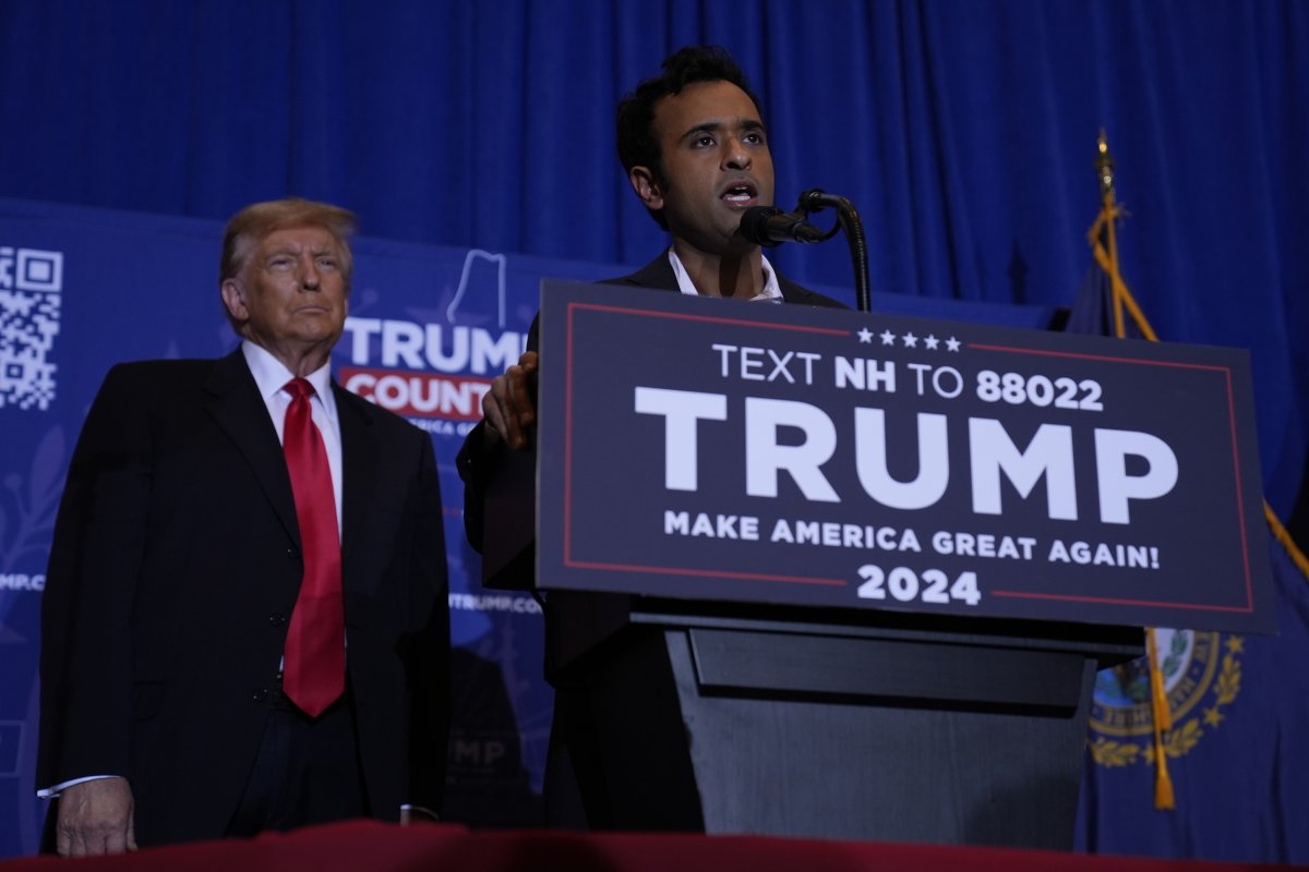 Trump and Vivek Ramaswamy