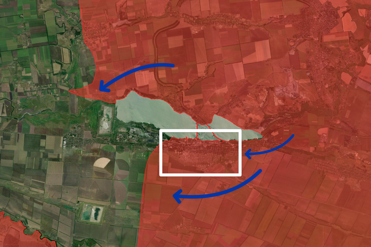 Ukraine War Map Shows Key Town Seized by Russia in Two-Month-Long Siege