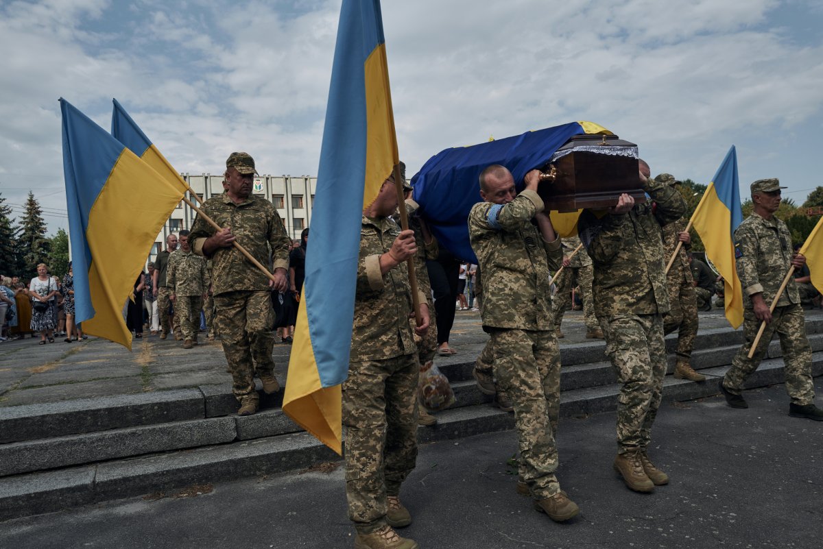 Ukraine F-16 funeral