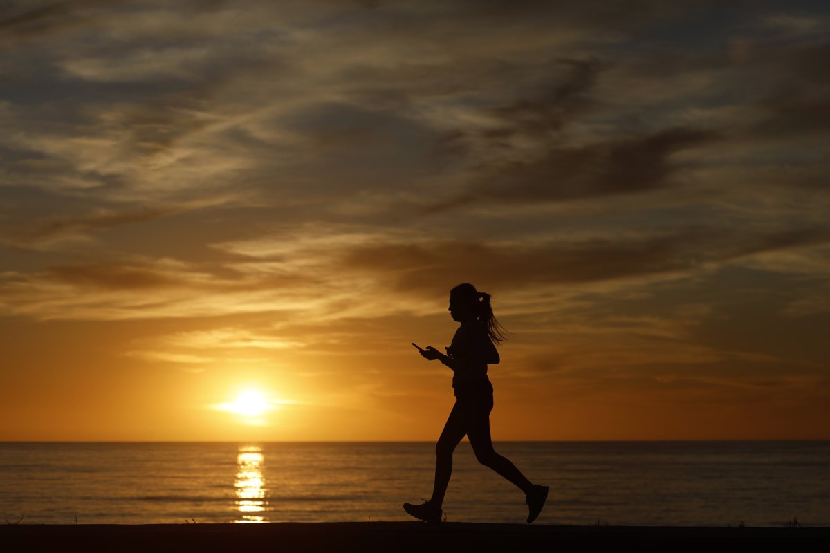 Jogger in La Jolla