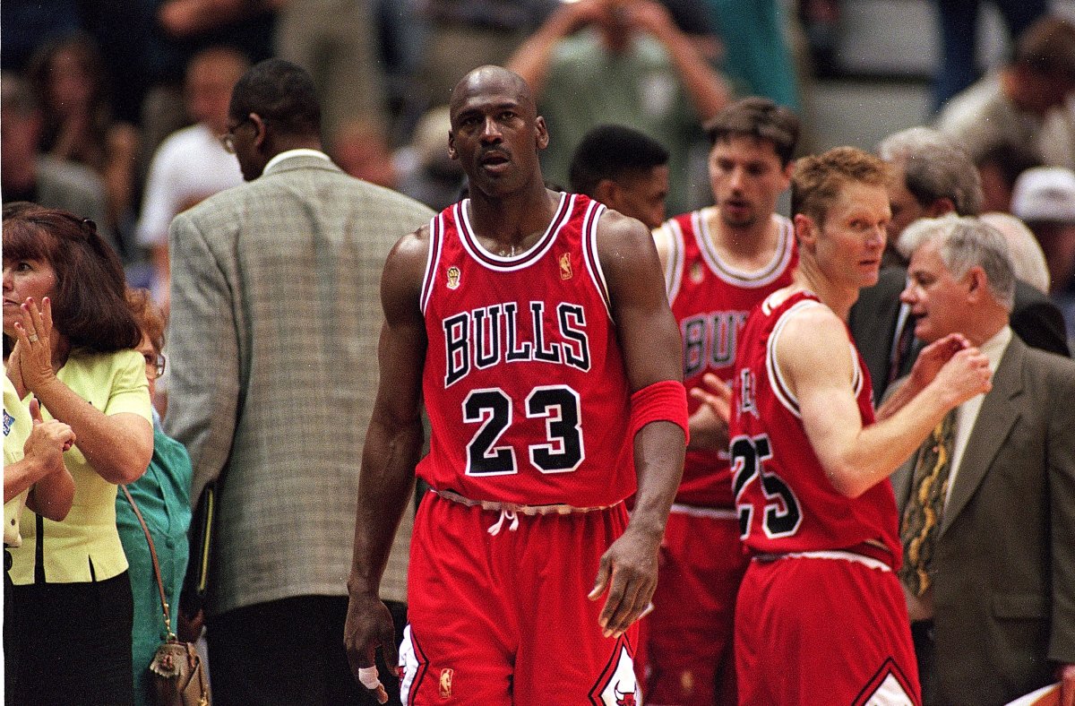 Michael Jordan Steve Kerr Toni Kukoc Bulls