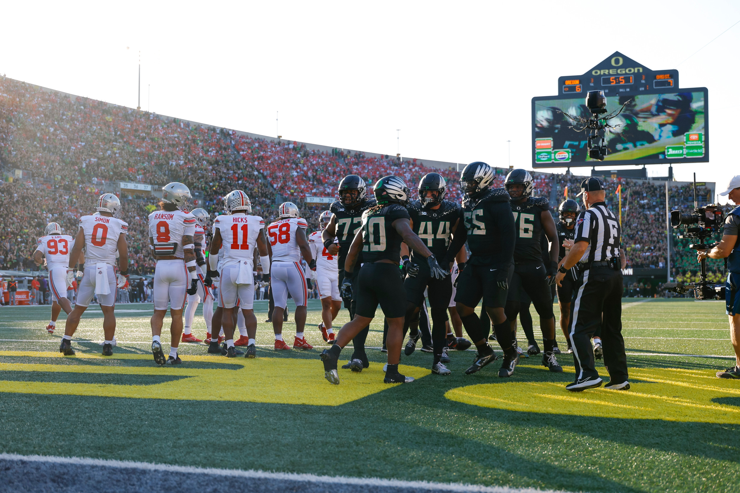 Ohio State Football Vs Oregon