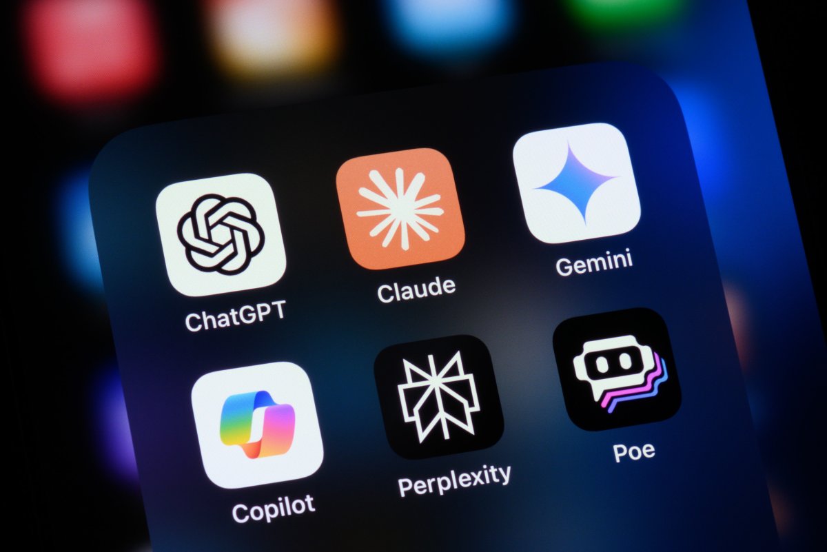 AI apps on a mobile device.
