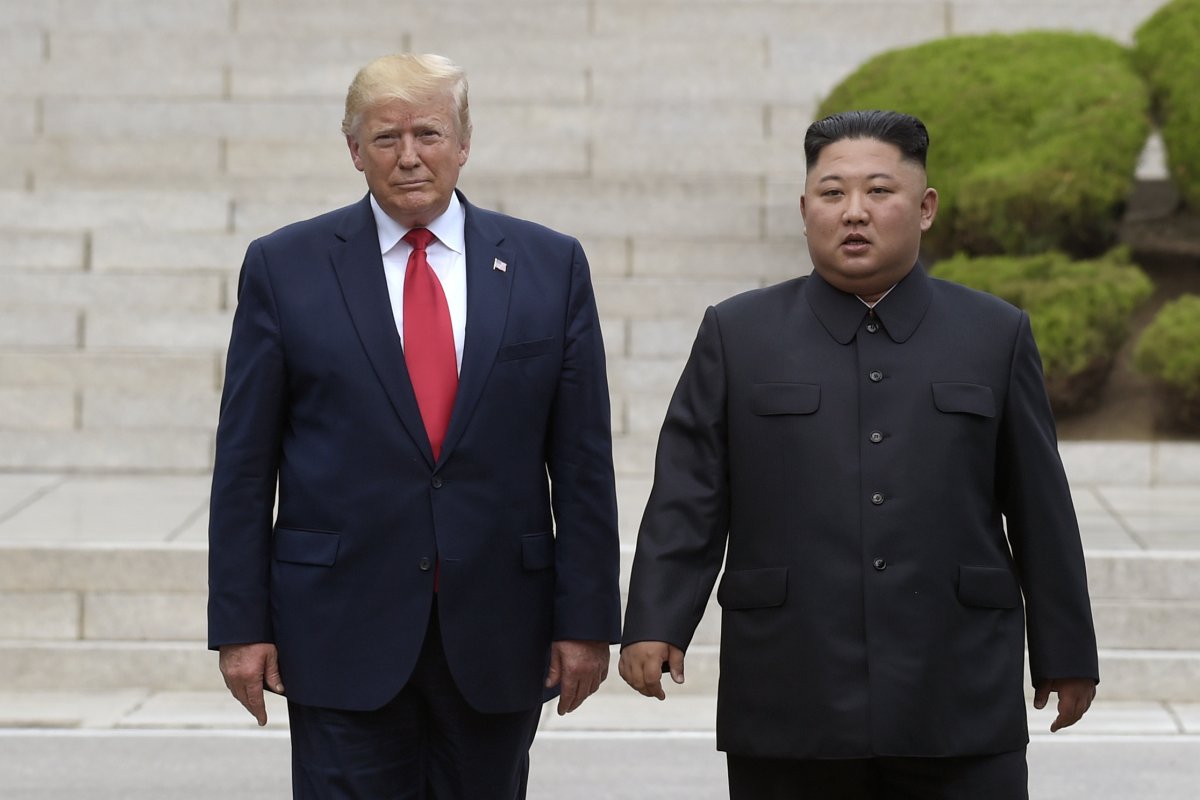 Trump Meets Kim in North Korea