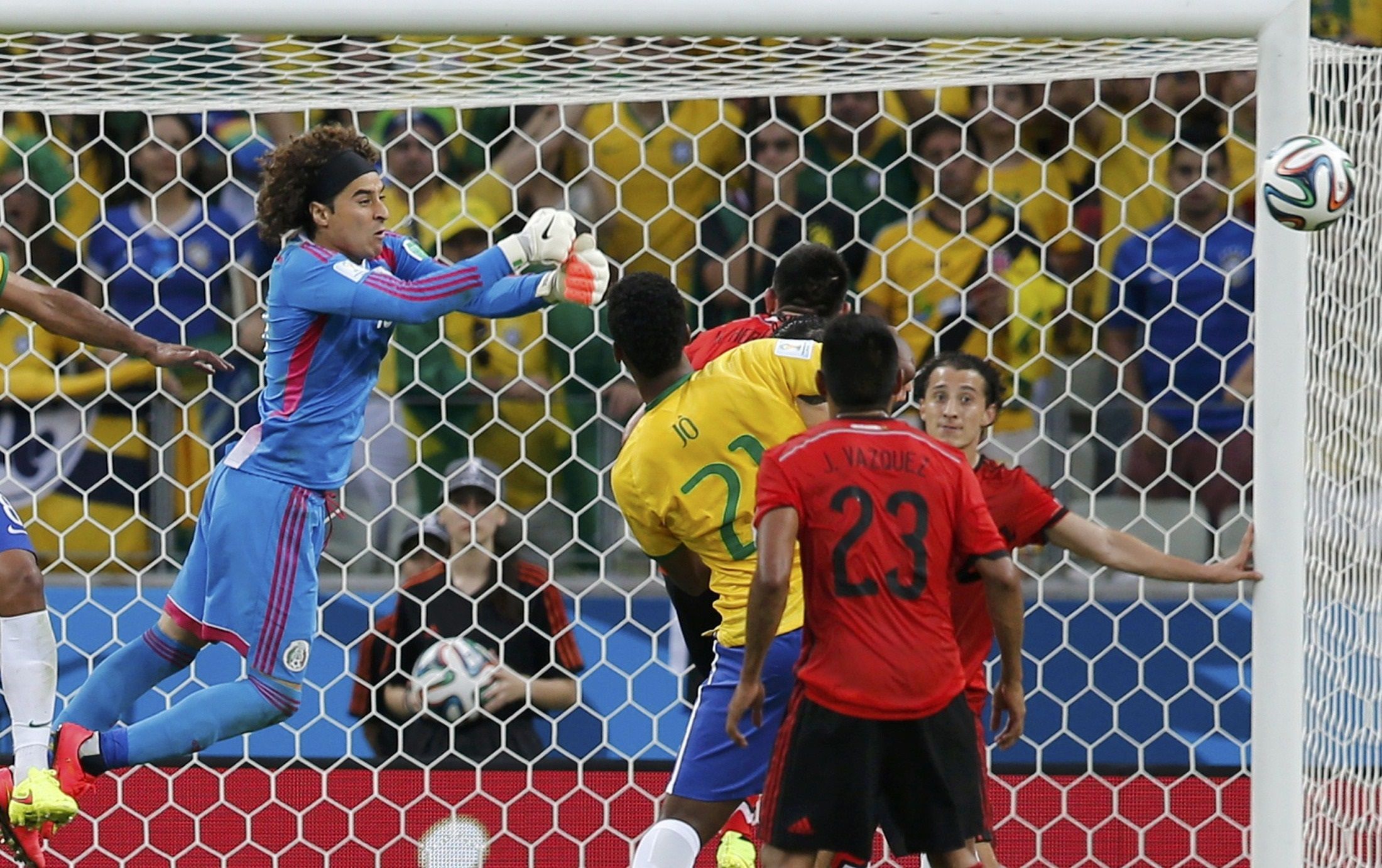Ochoa Comes Up Big in Mexico's Draw Against Brazil