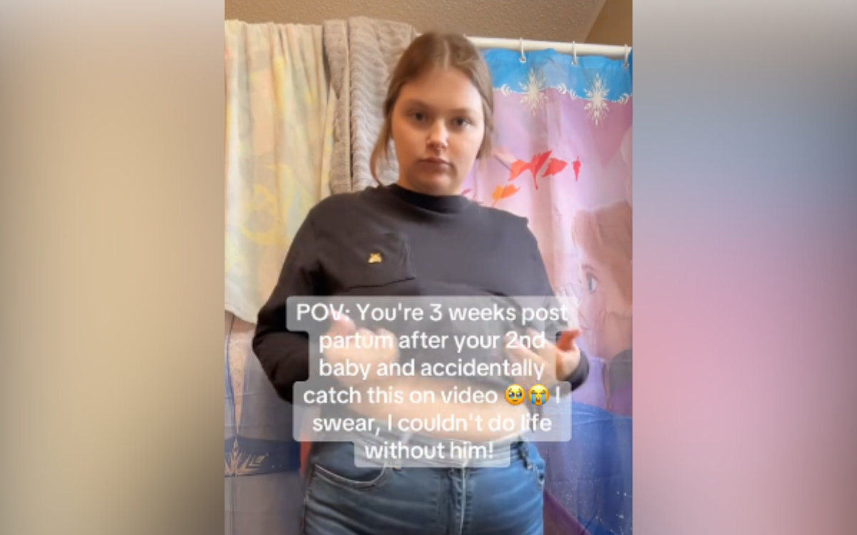 New Mom Filming Body Postpartum Accidentally Captures Husbands Reaction