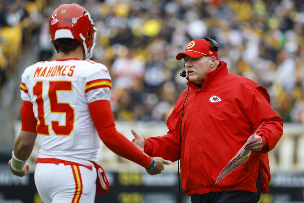 Chiefs head coach Andy Reid