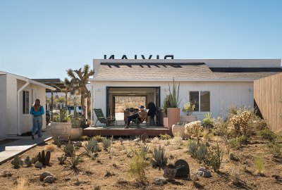 Rivian Joshua Tree Charging Outpost Rivian Joshua Tree Charging Outpost