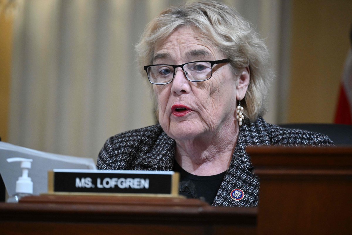 Rep. Zoe Lofgren speaks in D.C.