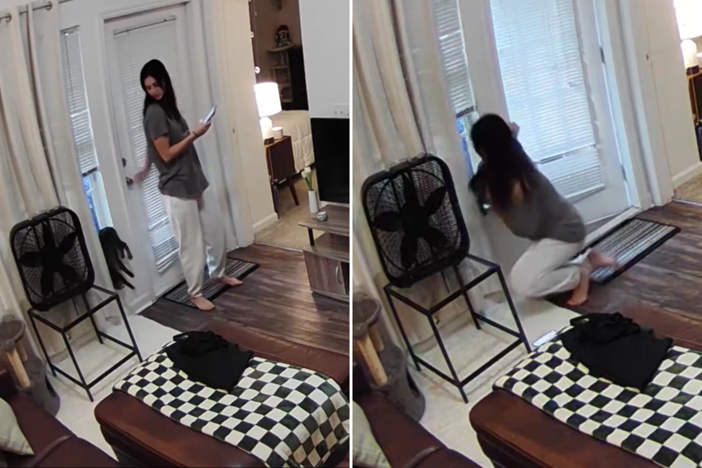 Woman leaves cat alone for two minutes, can't believe where he gets stuck