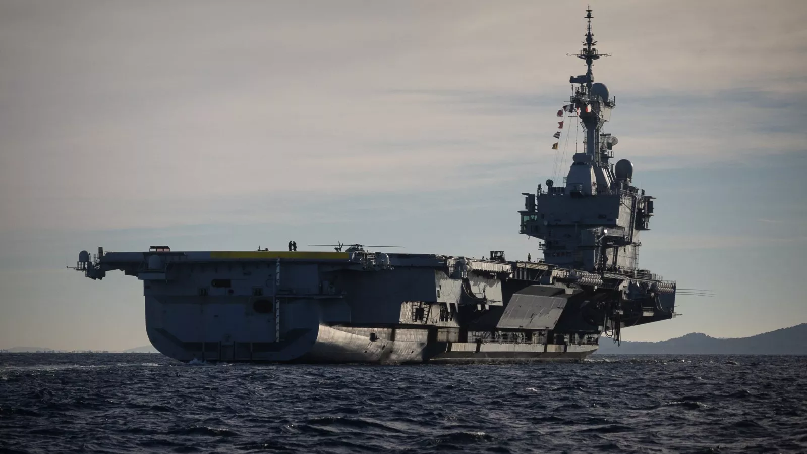 NATO ally sails aircraft carrier to Asia