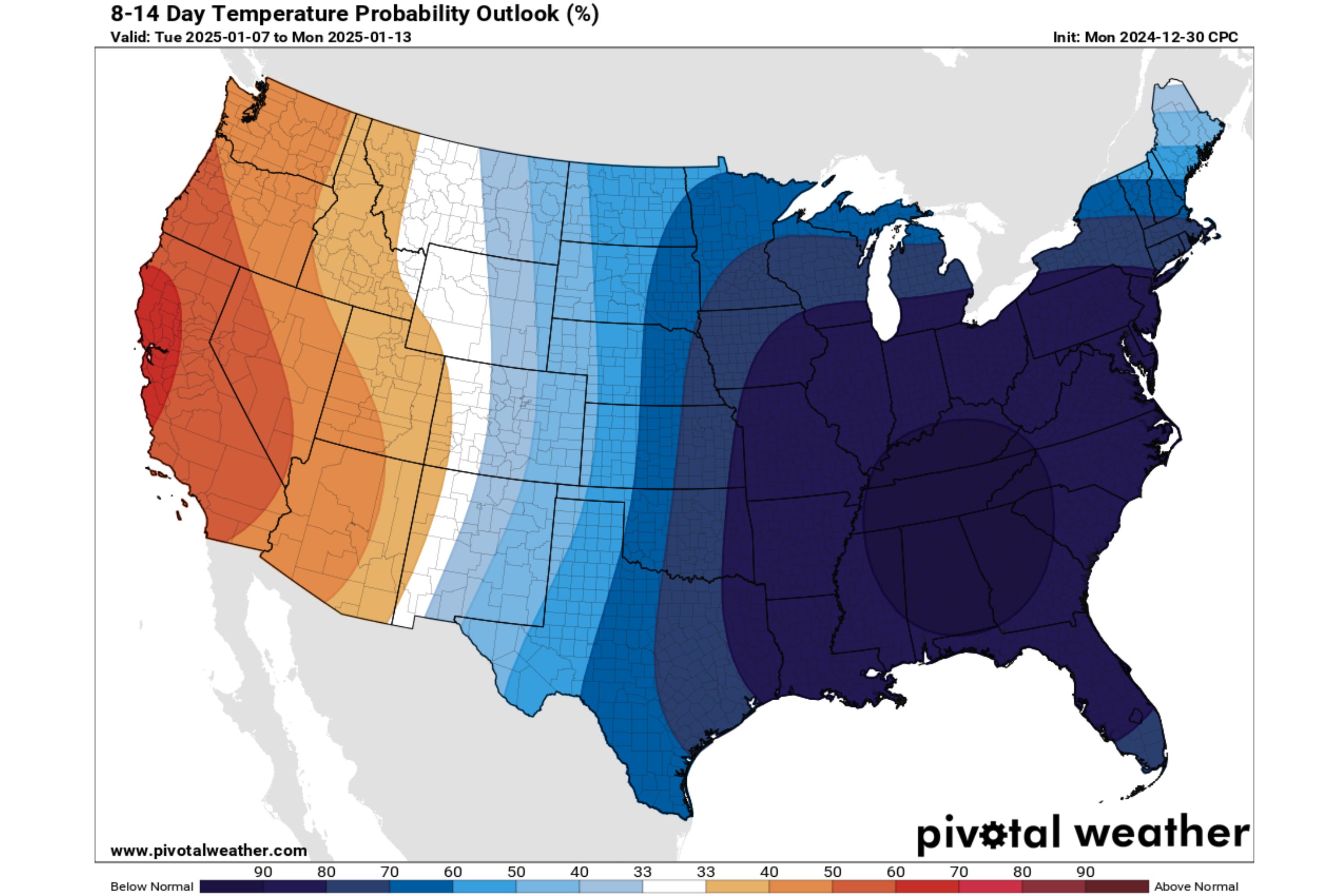 Polar Vortex Map Shows Which States Will Be Hit Hardest - Newsweek