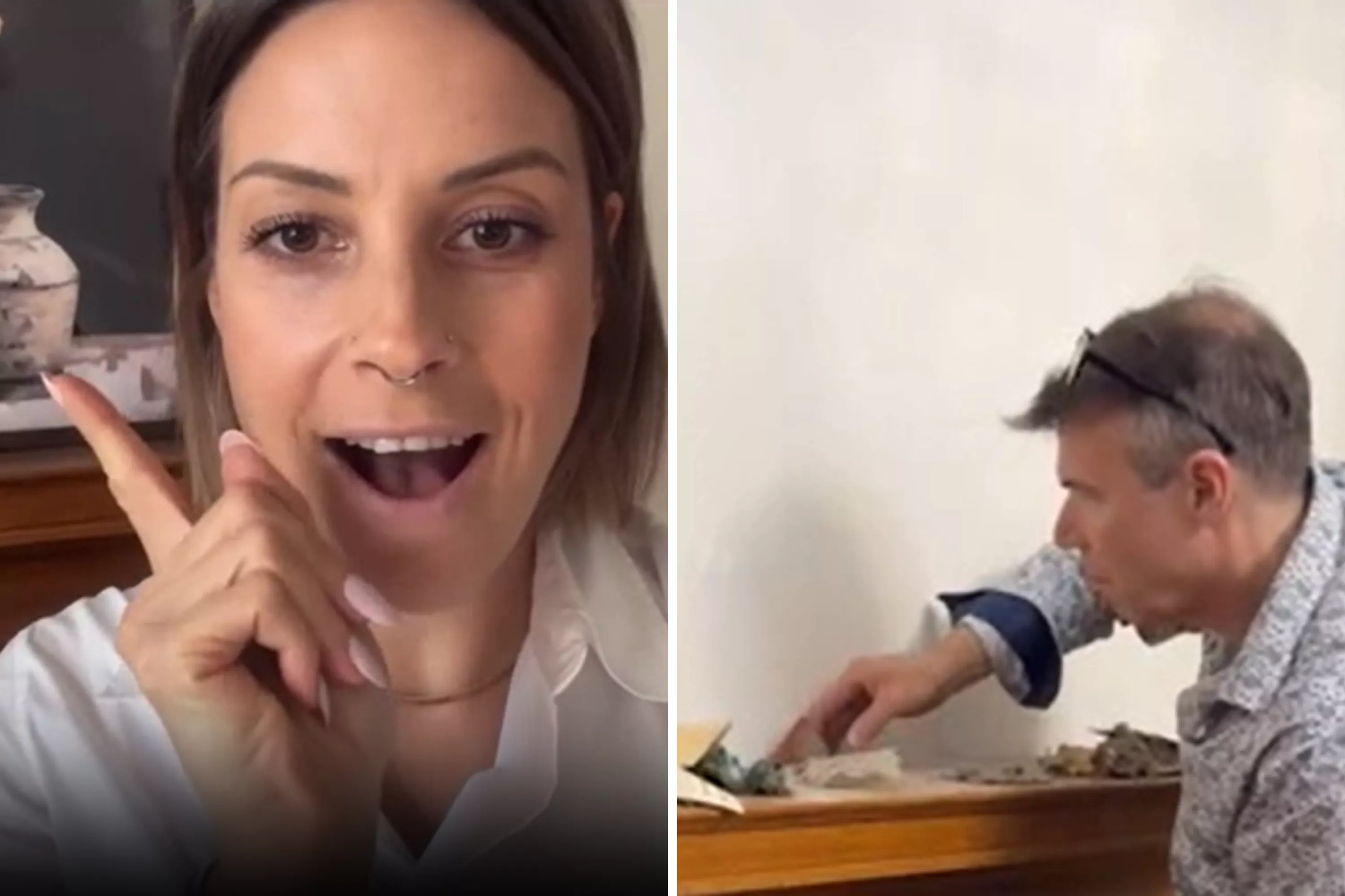 Phone dropped down fireplace in 1894 house -- shock at what else woman finds