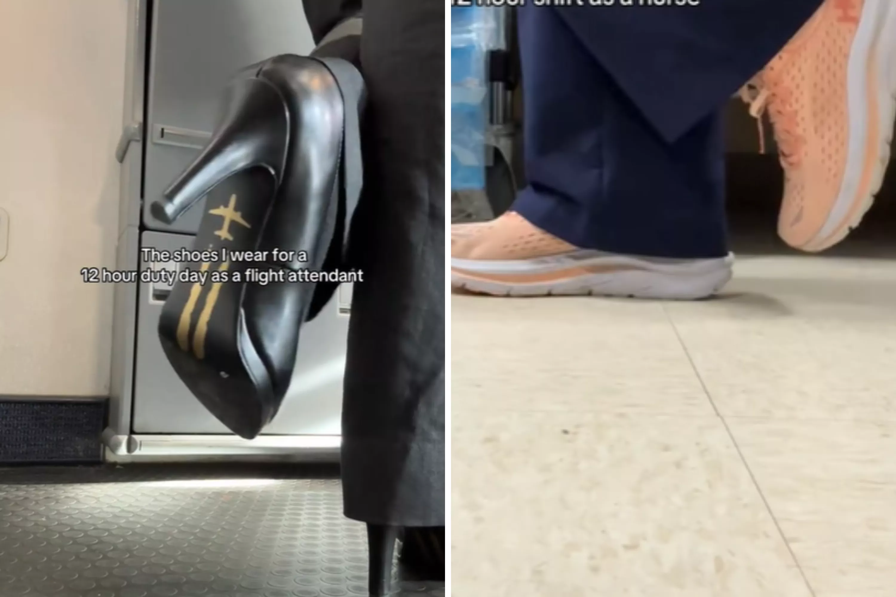 Flight attendant reveals 12-hour cabin outfit, no one prepared for it