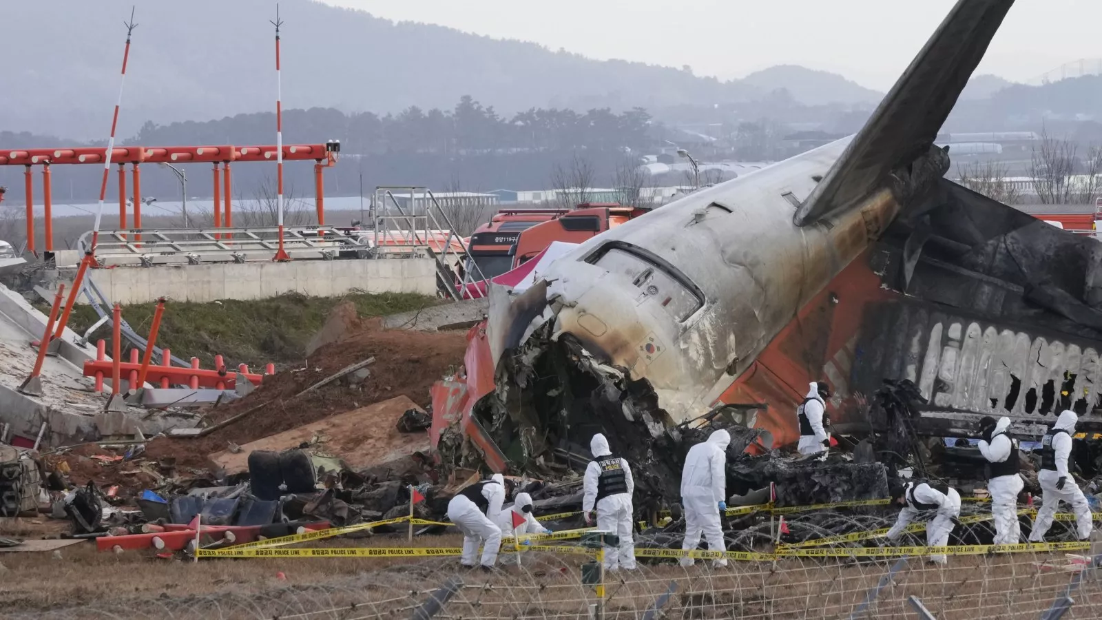 South Korean plane crash: Two survivors of 181 lived because of their seats