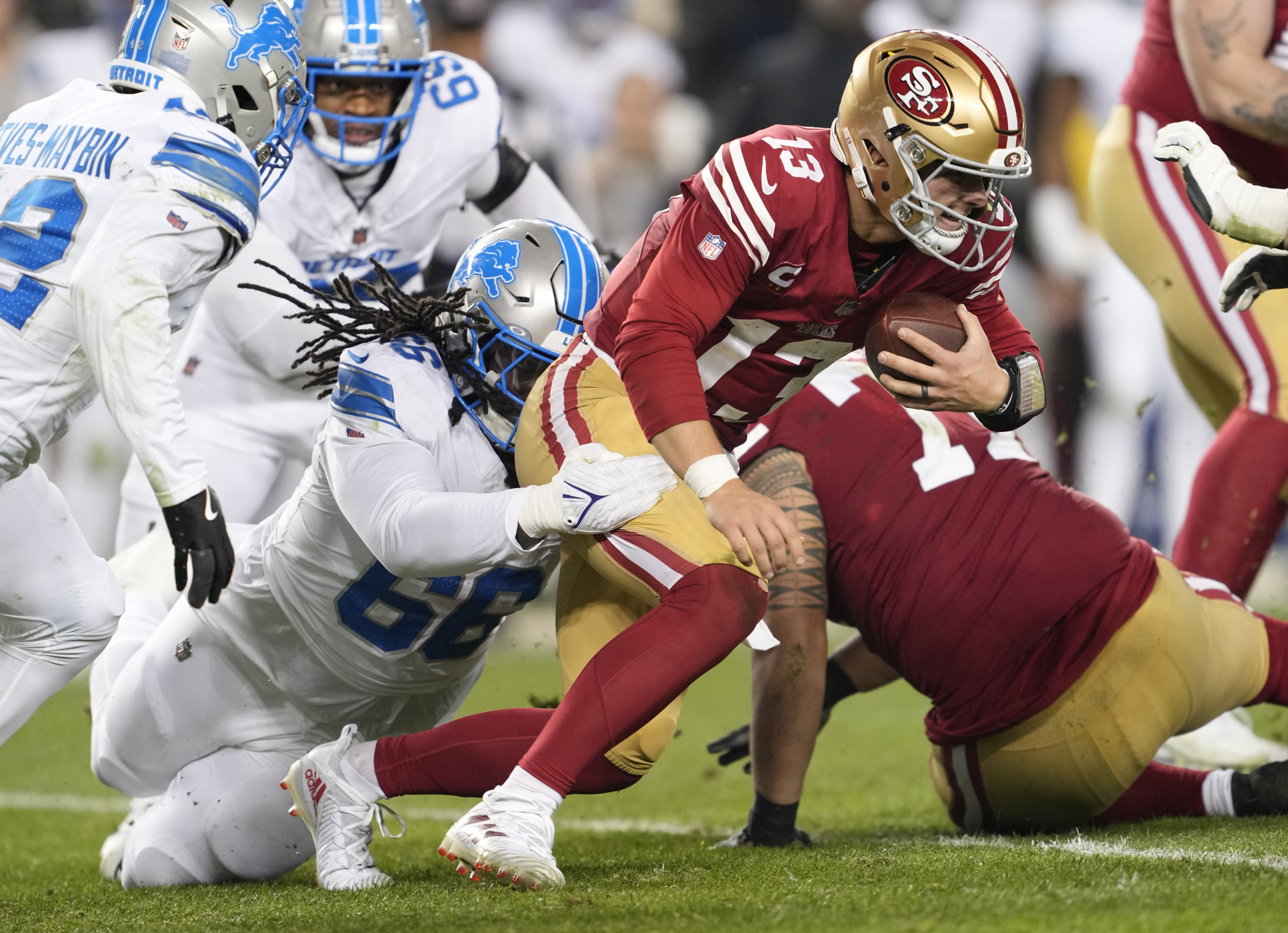 49ers Brock Prudy Receives Injury Diagnosis, Week 18 Playing Status