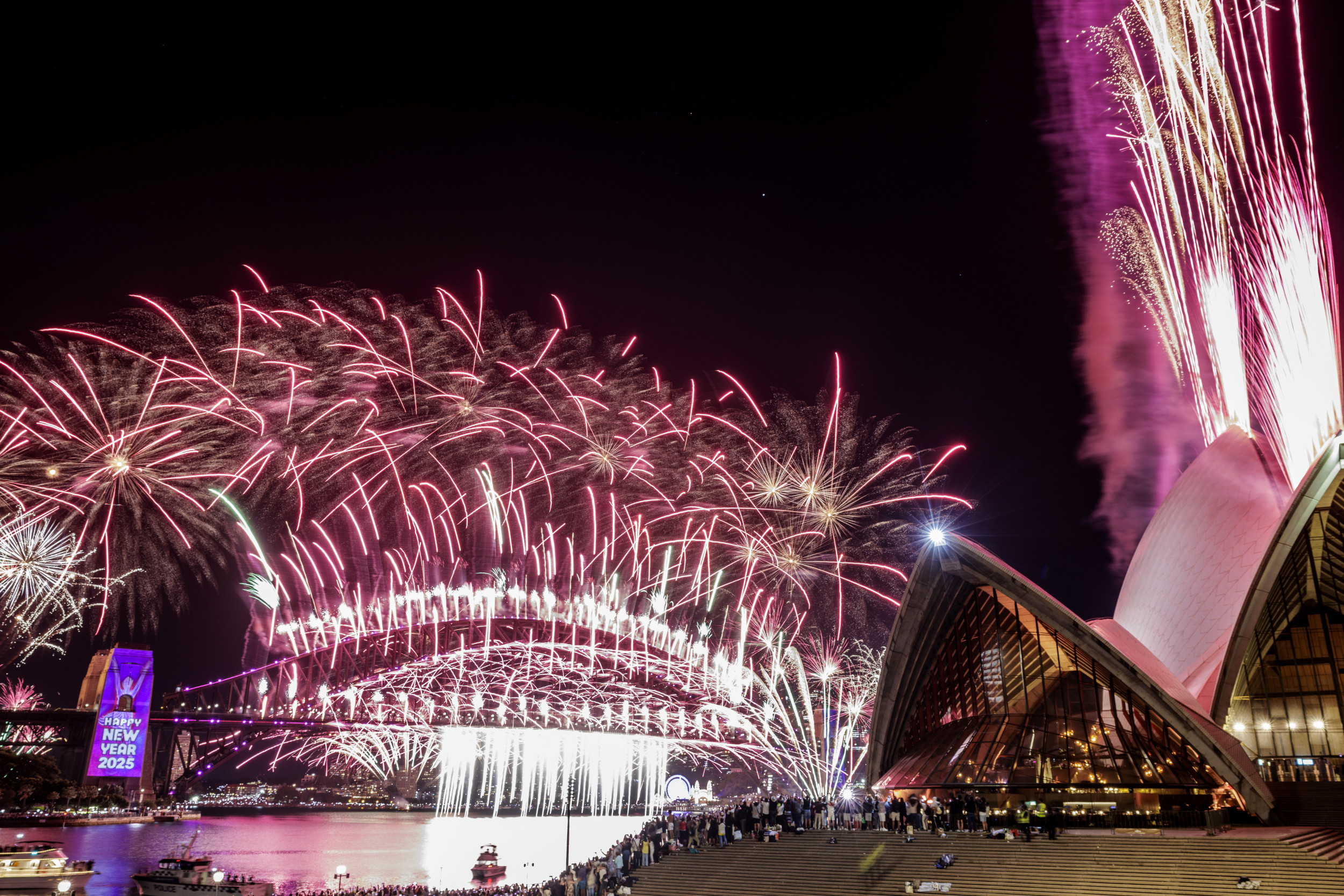 Cities around the world ring in the New Year with 2025 firework displays