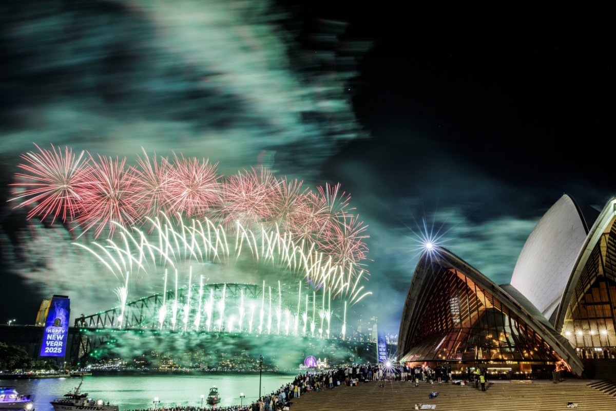 Sydney Opera House Fireworks 2025