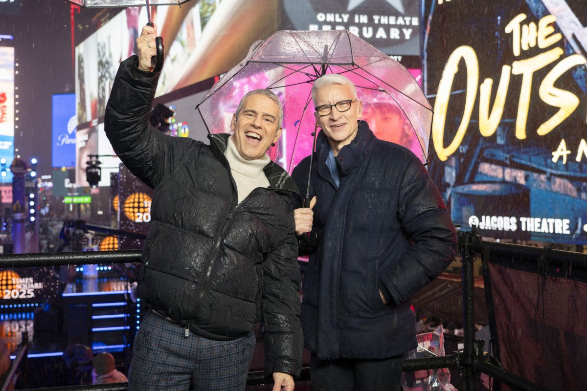 Anderson Cooper and Andy Cohen