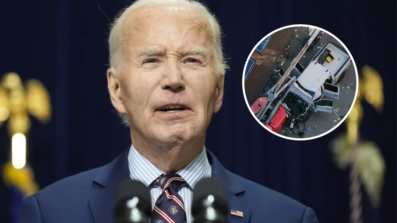 Joe Biden says alleged New Orleans attacker supported ISIS in videos