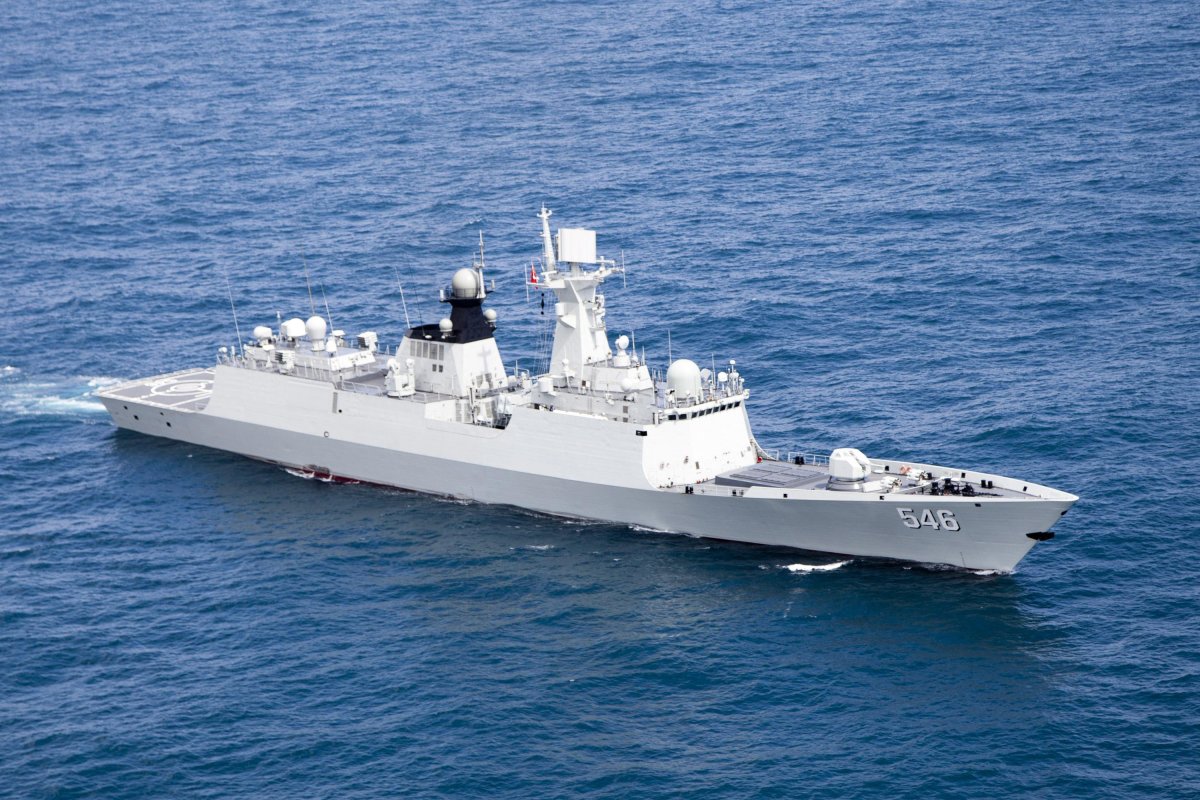 Chinese Frigate Sails in Undisclosed Location