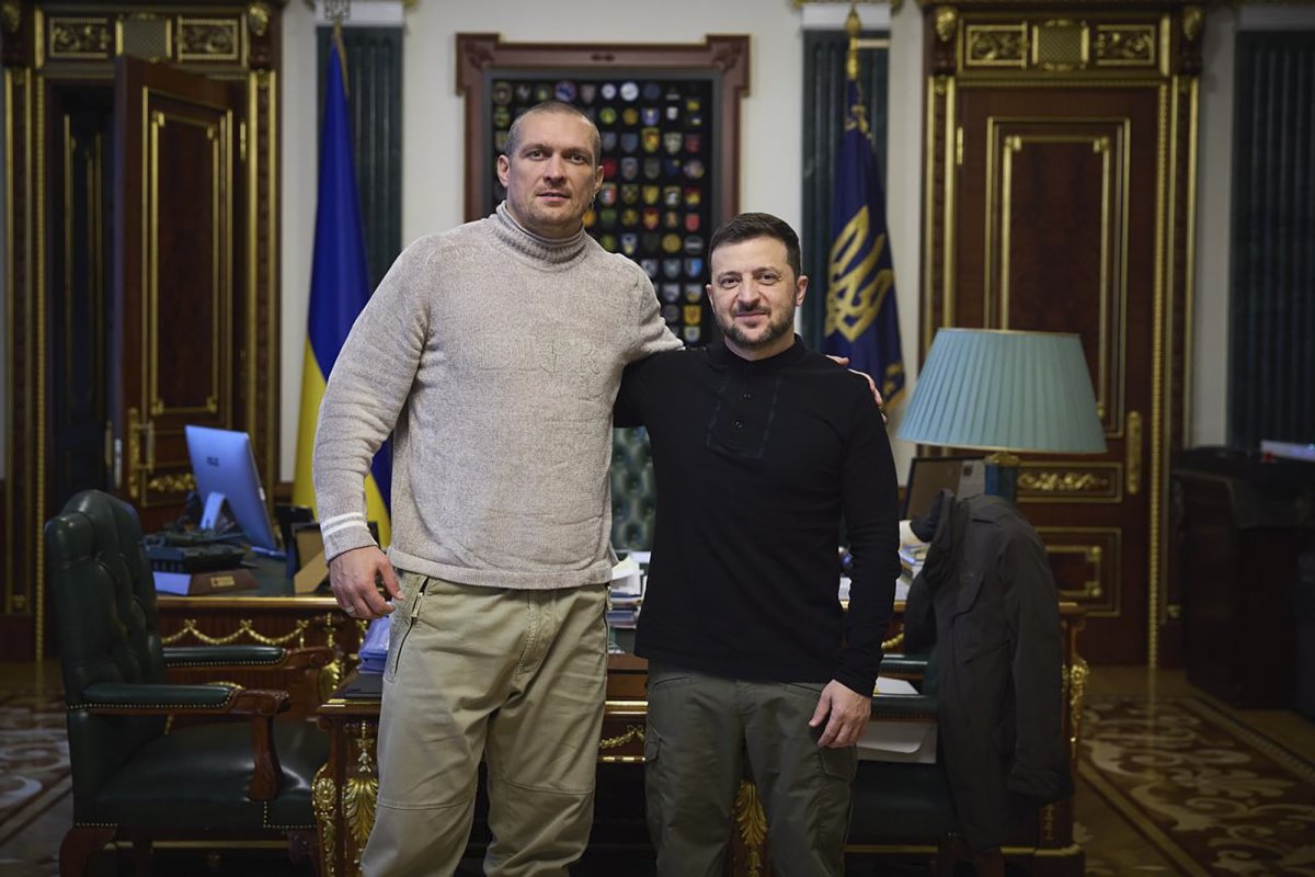 Uysk and Zelensky