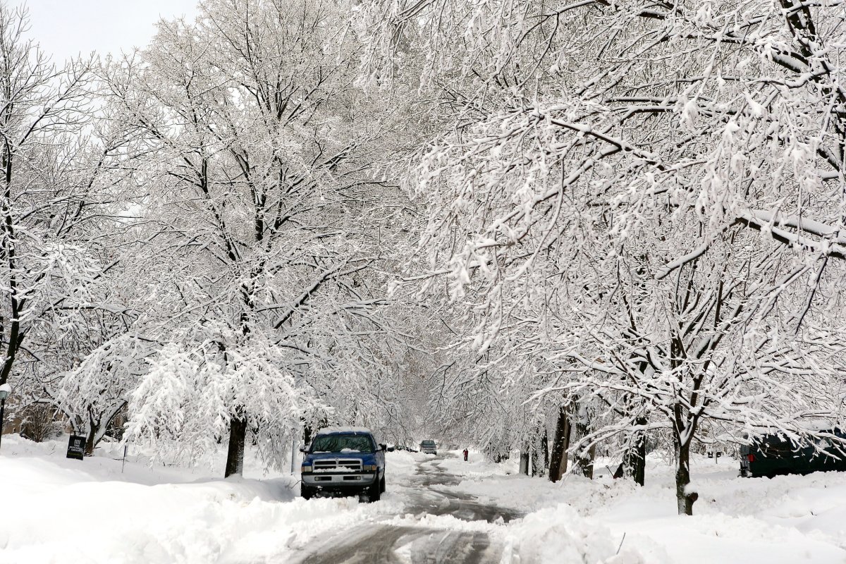 Winter Storm Blair Forecast Map Shows 13 States Expected to Be Hit