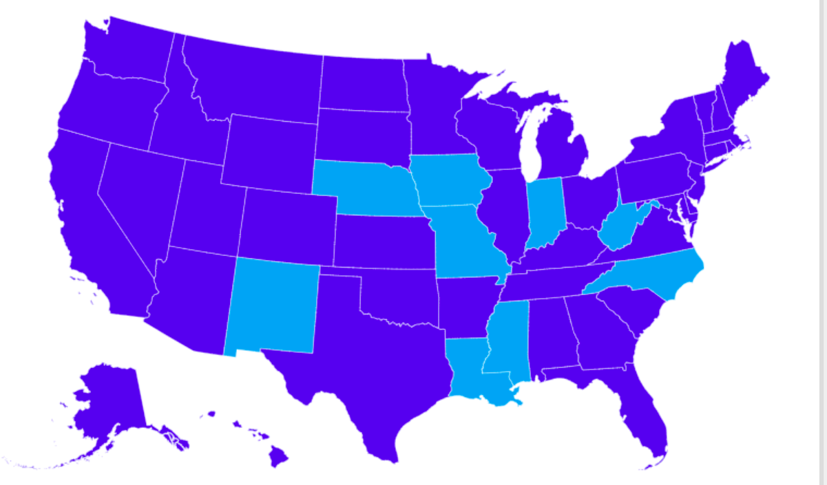 Map Shows 9 States Where Tax Is Cut For 2025 Newsweek