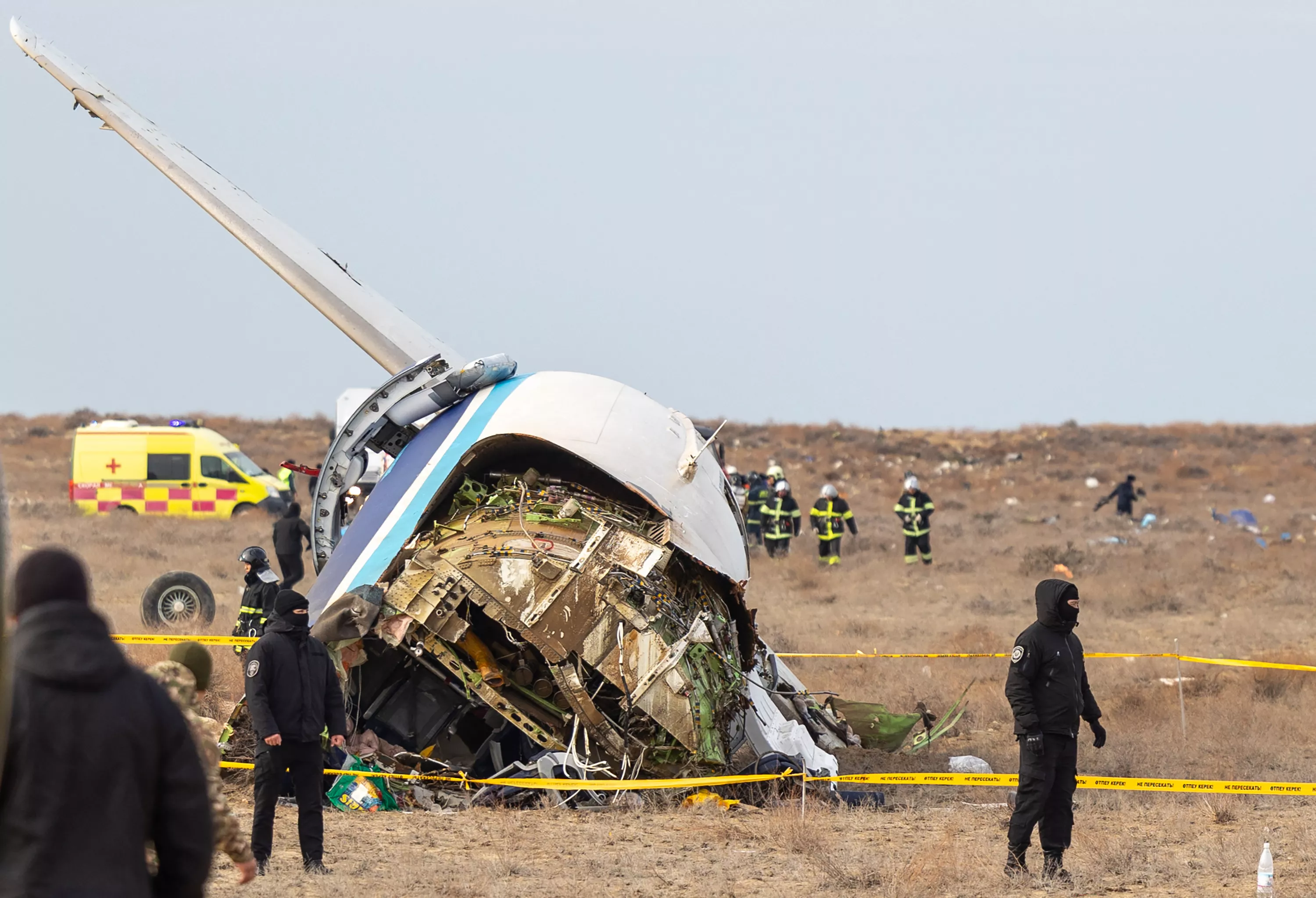 Azerbaijani plane crash blamed on Russia: Black box probed