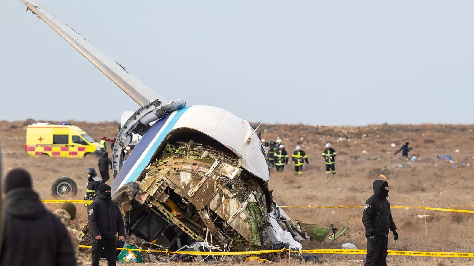 Azerbaijani plane crash blamed on Russia: Black box probed
