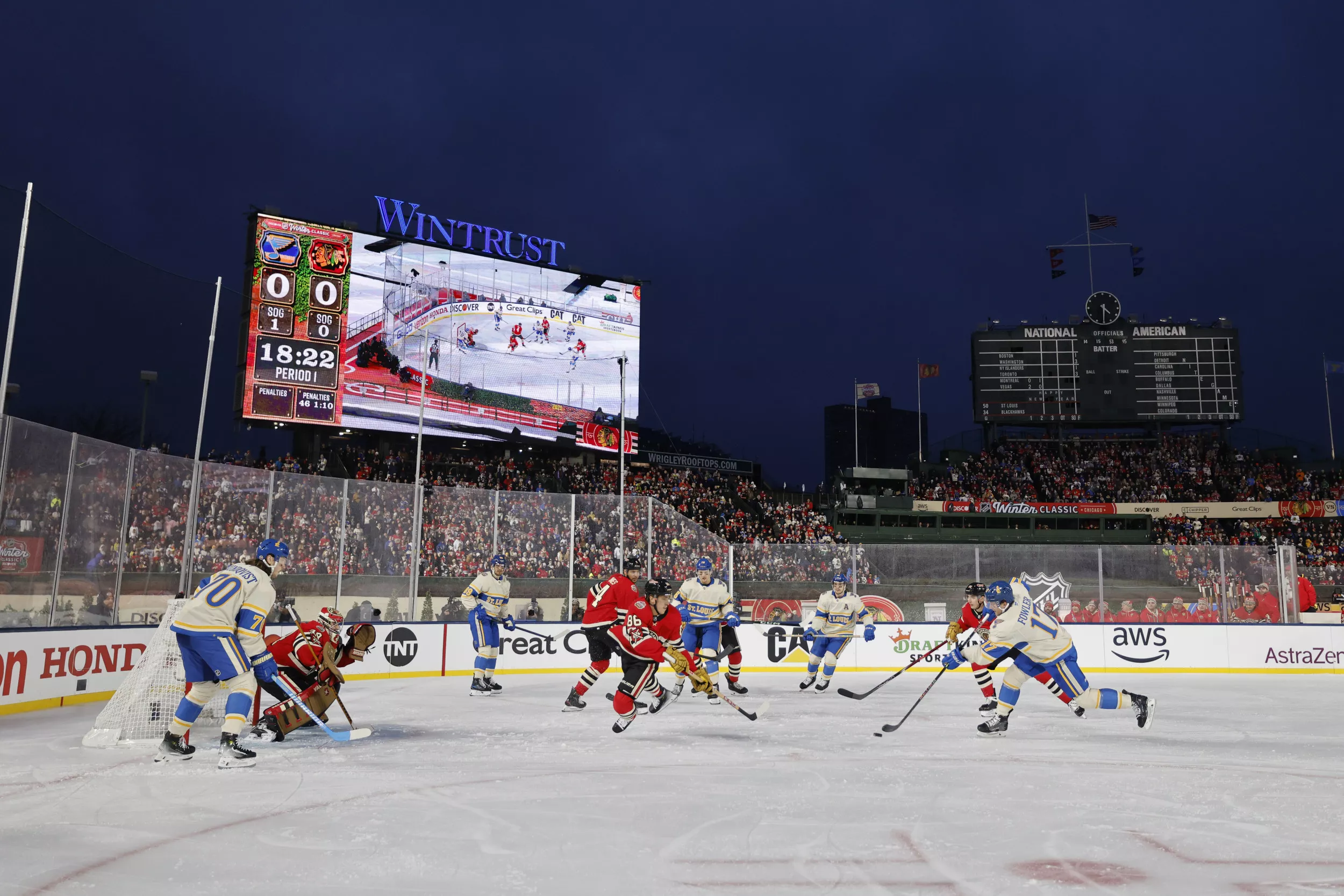 NHL Winter Classic Drops to All-Time Low Ratings in NYE Experiment