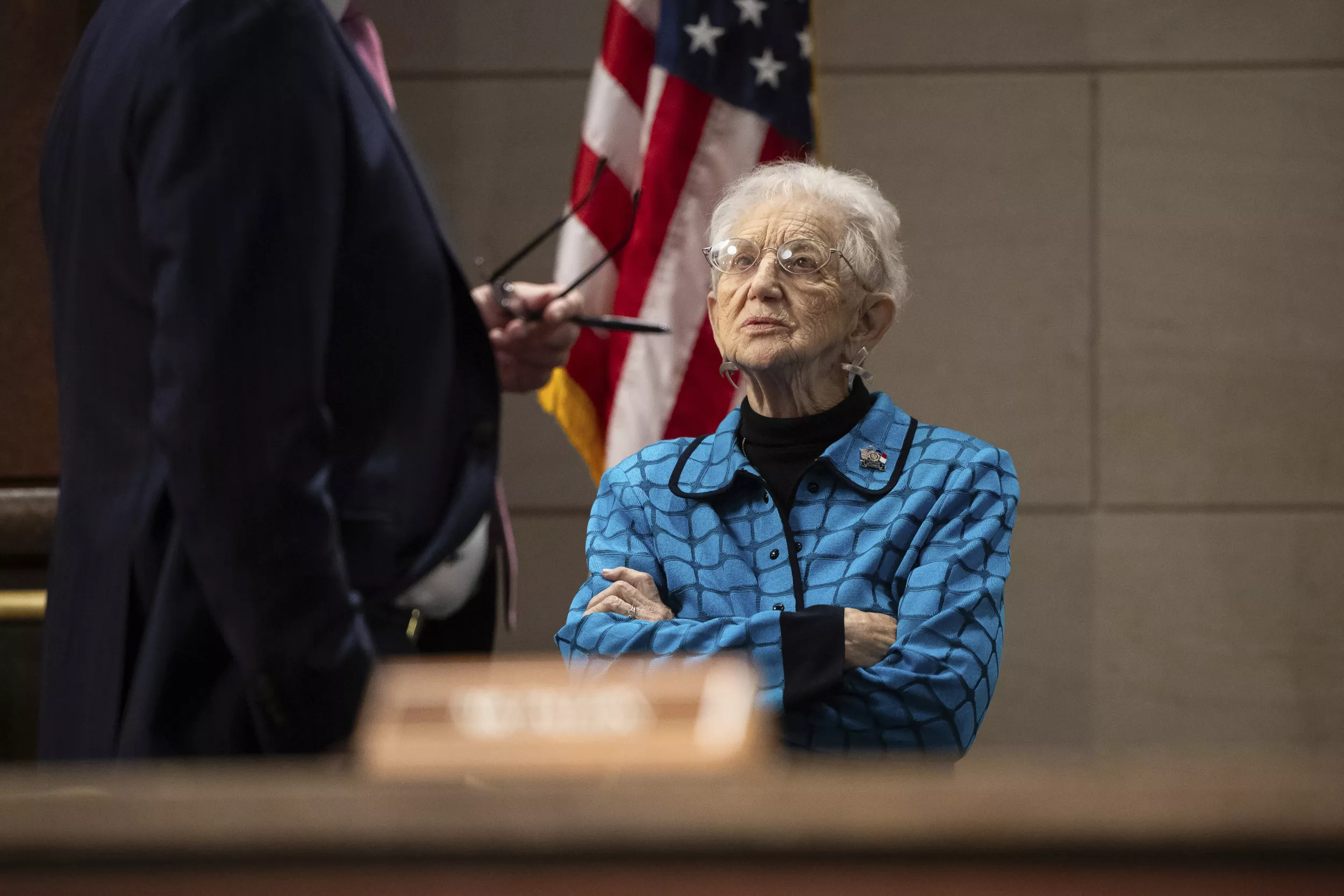 Rep. Virginia Foxx, 81, slips and falls on first day of new Congress