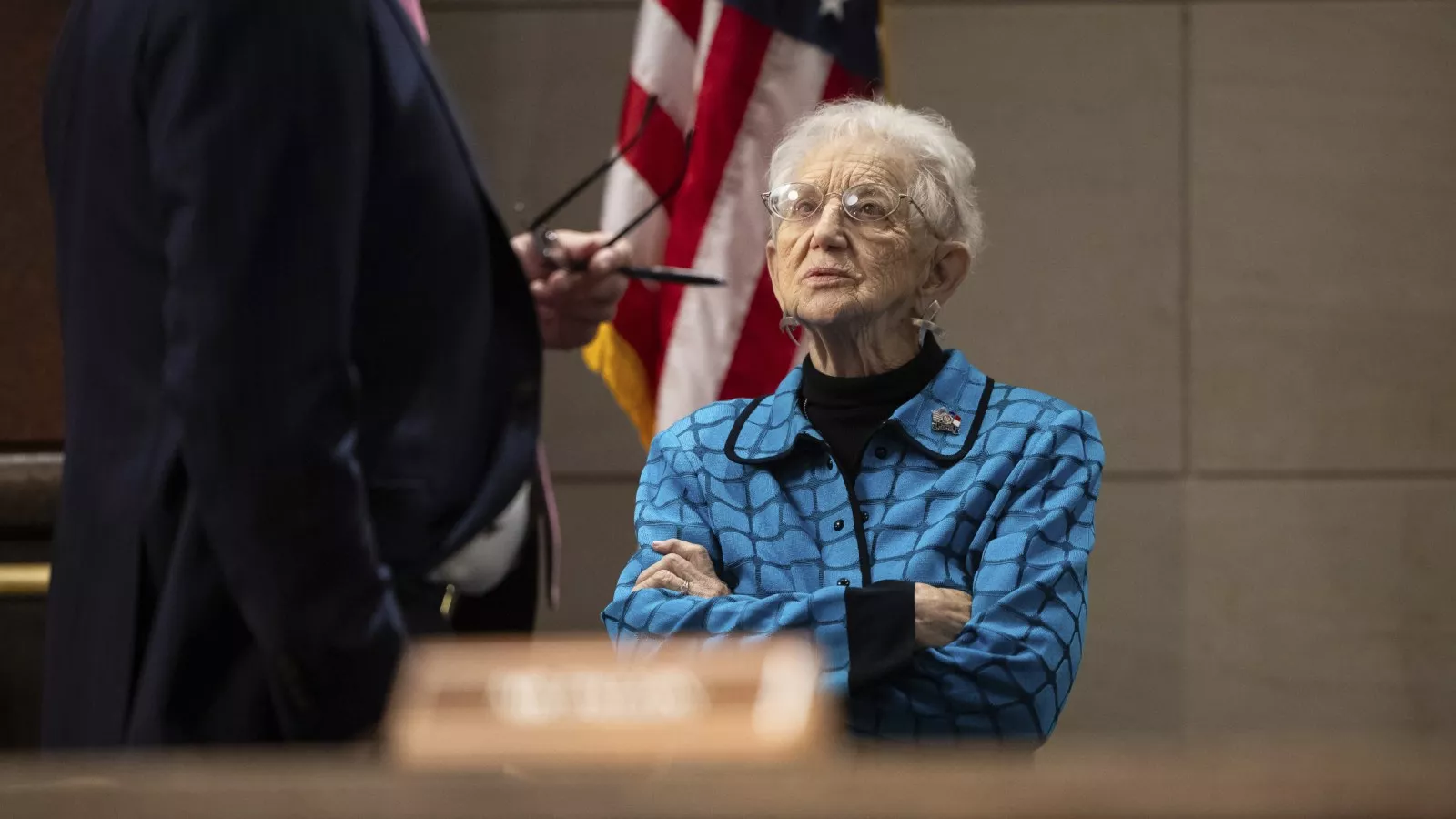 Rep. Virginia Foxx, 81, slips and falls on first day of new Congress