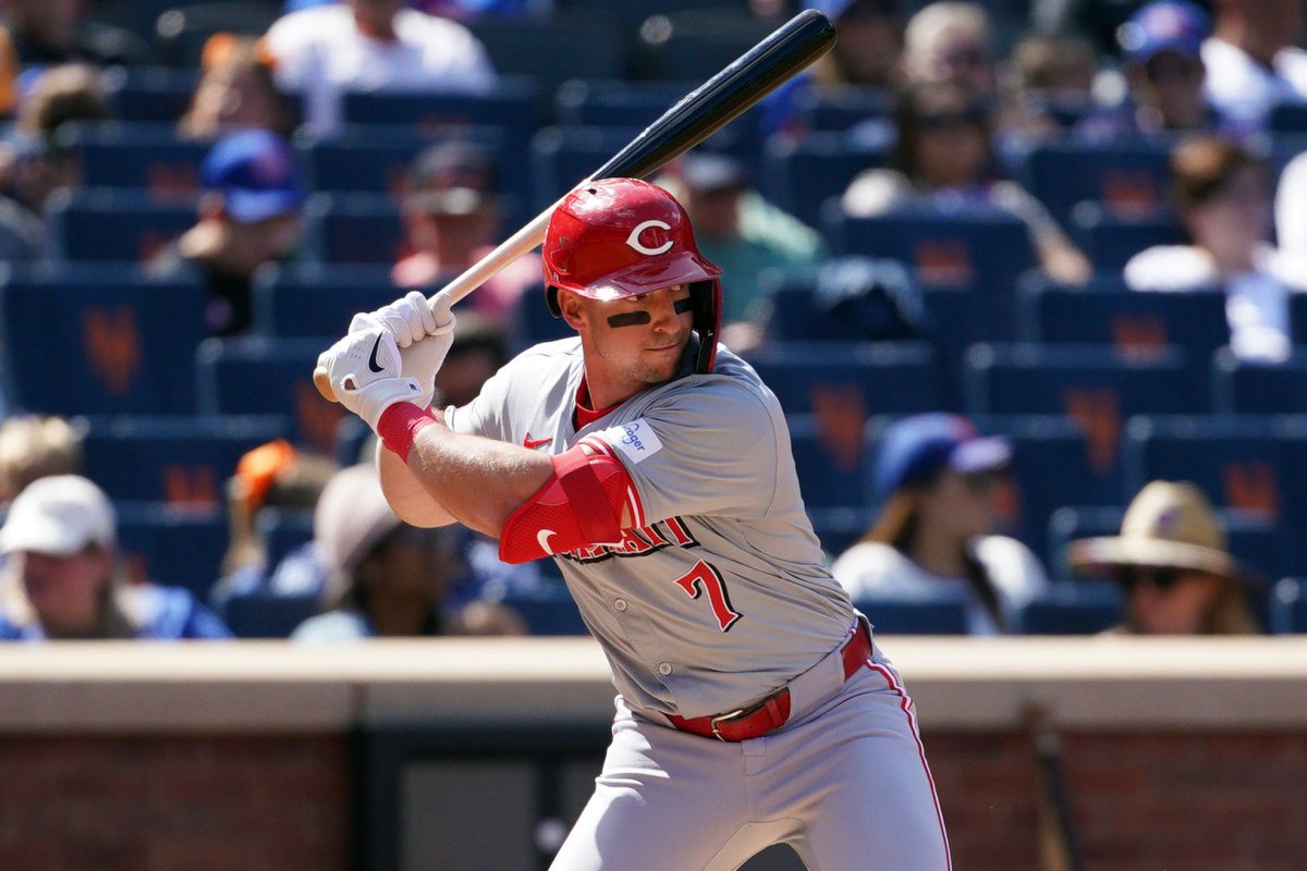 Spencer Steer of the Cincinnati Reds