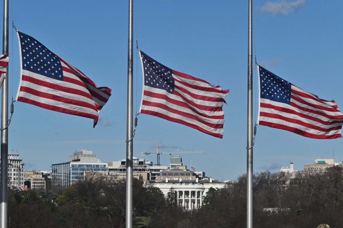 US flags