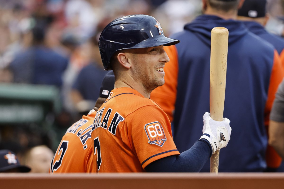 Houston Astros infielder Alex Bregman