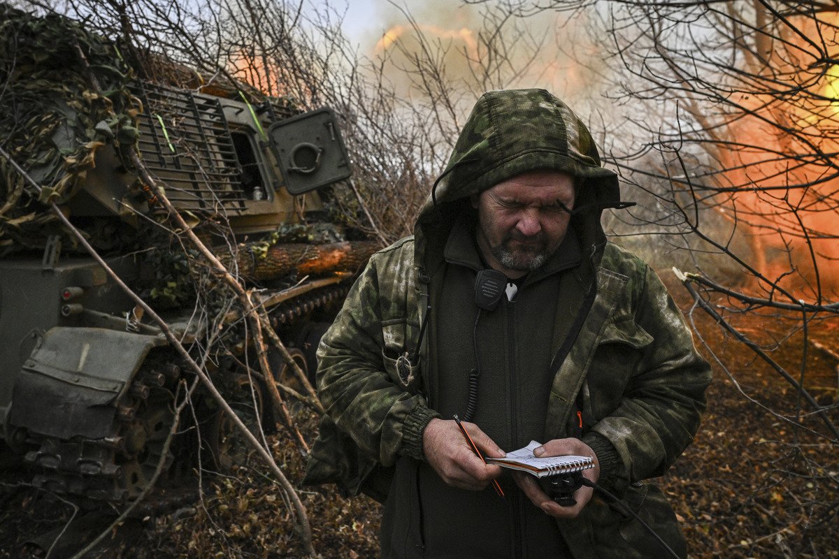 Russian forces in Kursk