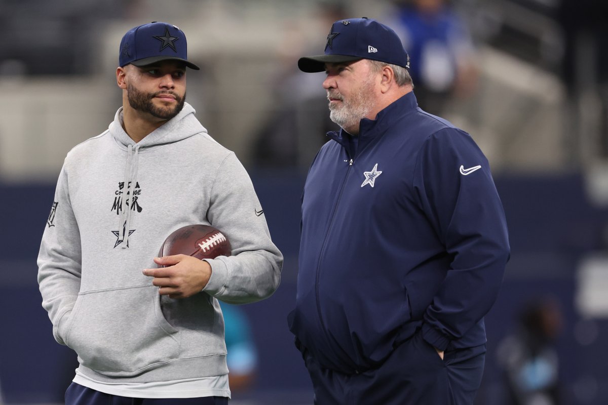 Cowboys' Mike McCarthy and Dak Prescott