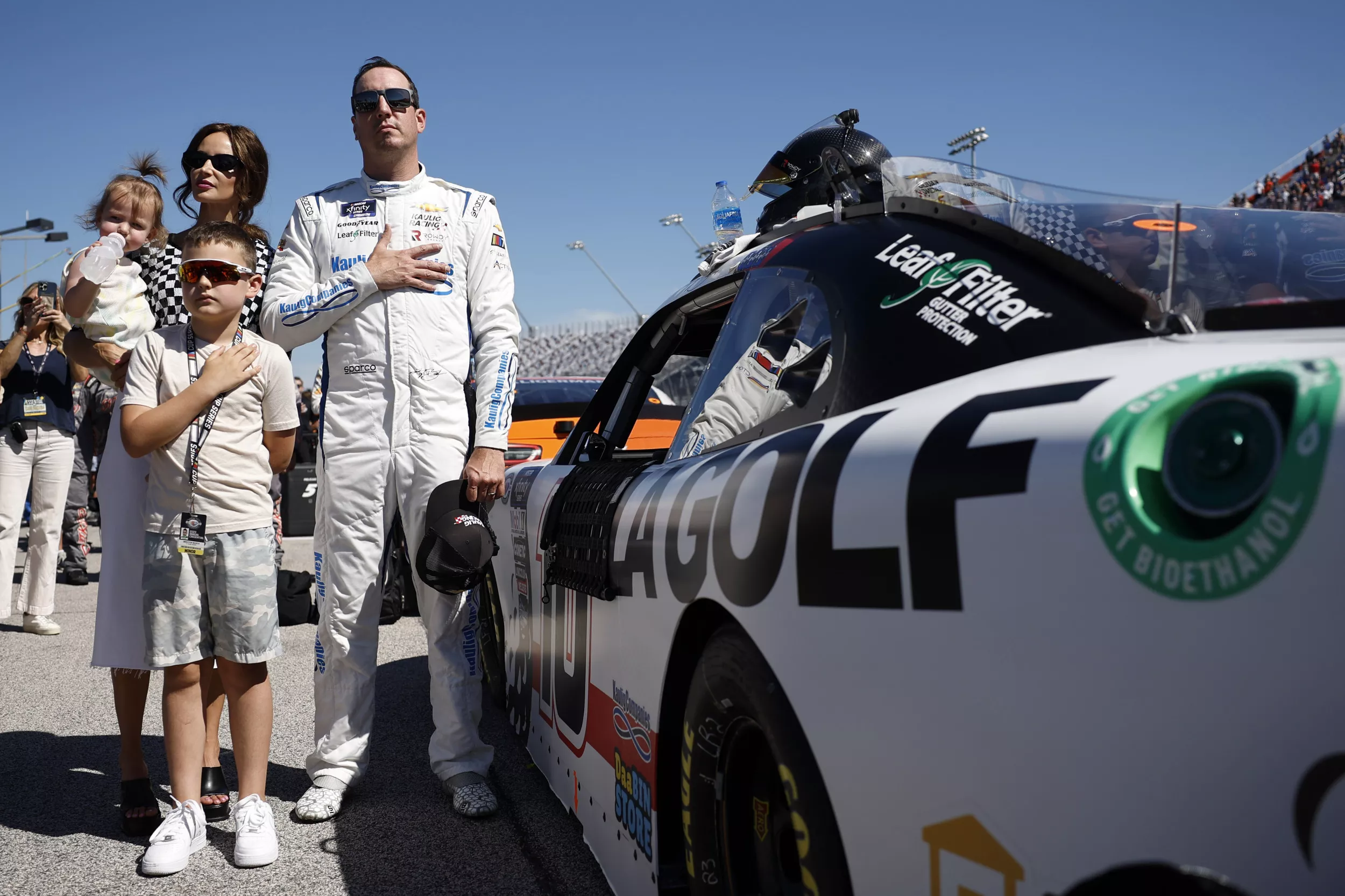 Kyle Busch And Wife Fight Back Tears After Son Brexton's Huge Tulsa Win