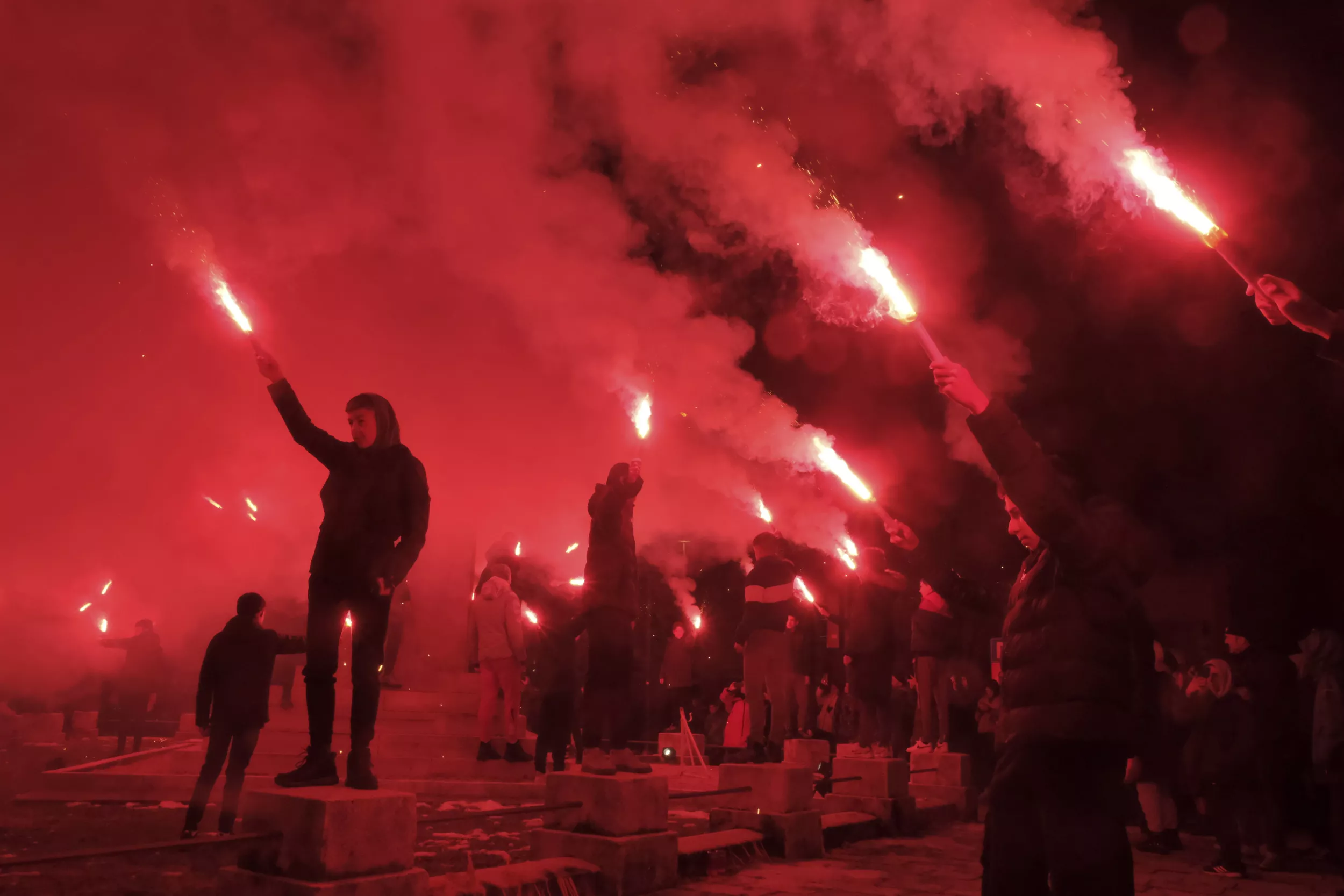 Protesters demand resignations for mass shooting that left 12 dead