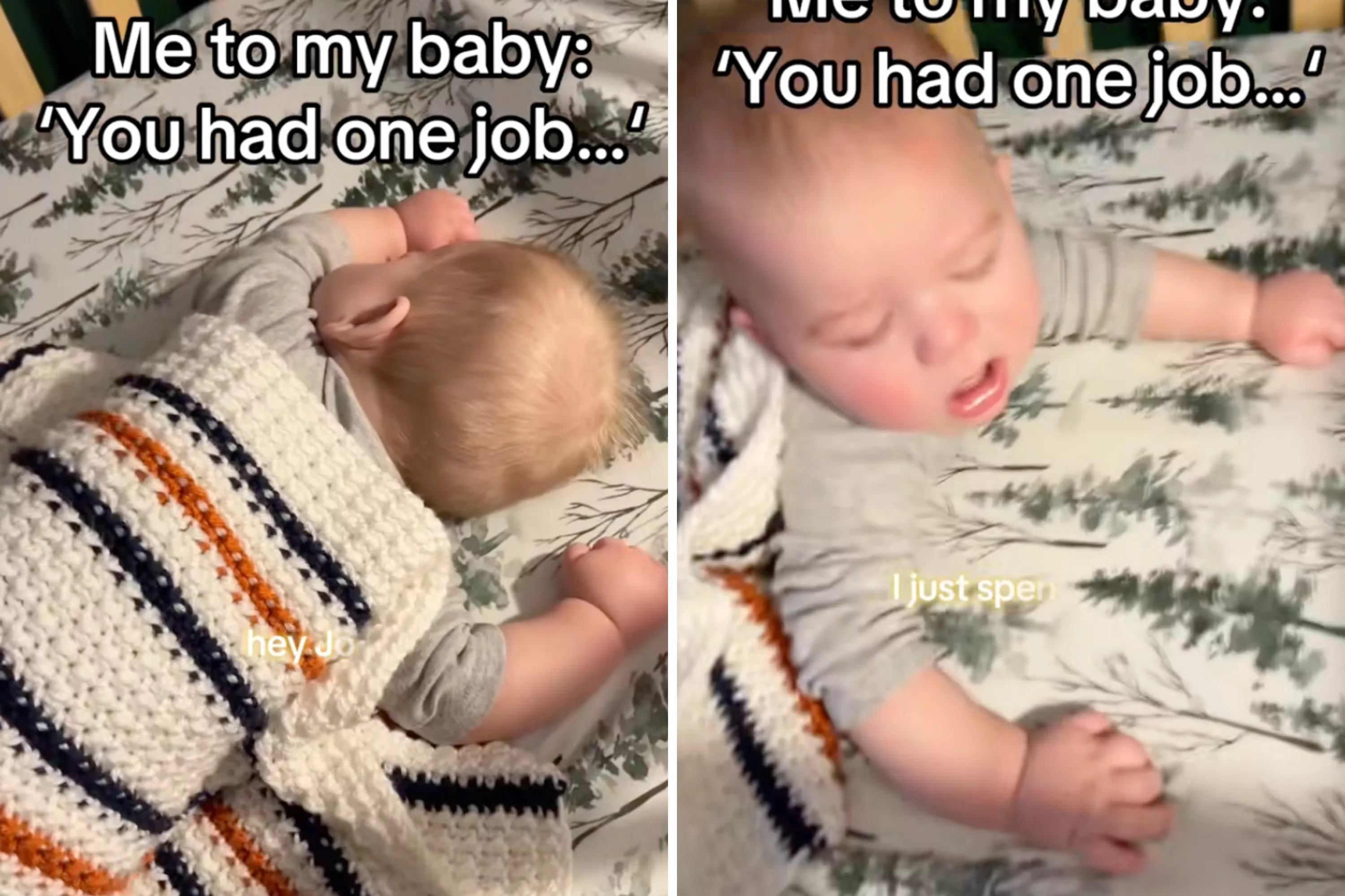 Baby decides to take a 3-hour nap, mom reveals why she is not happy