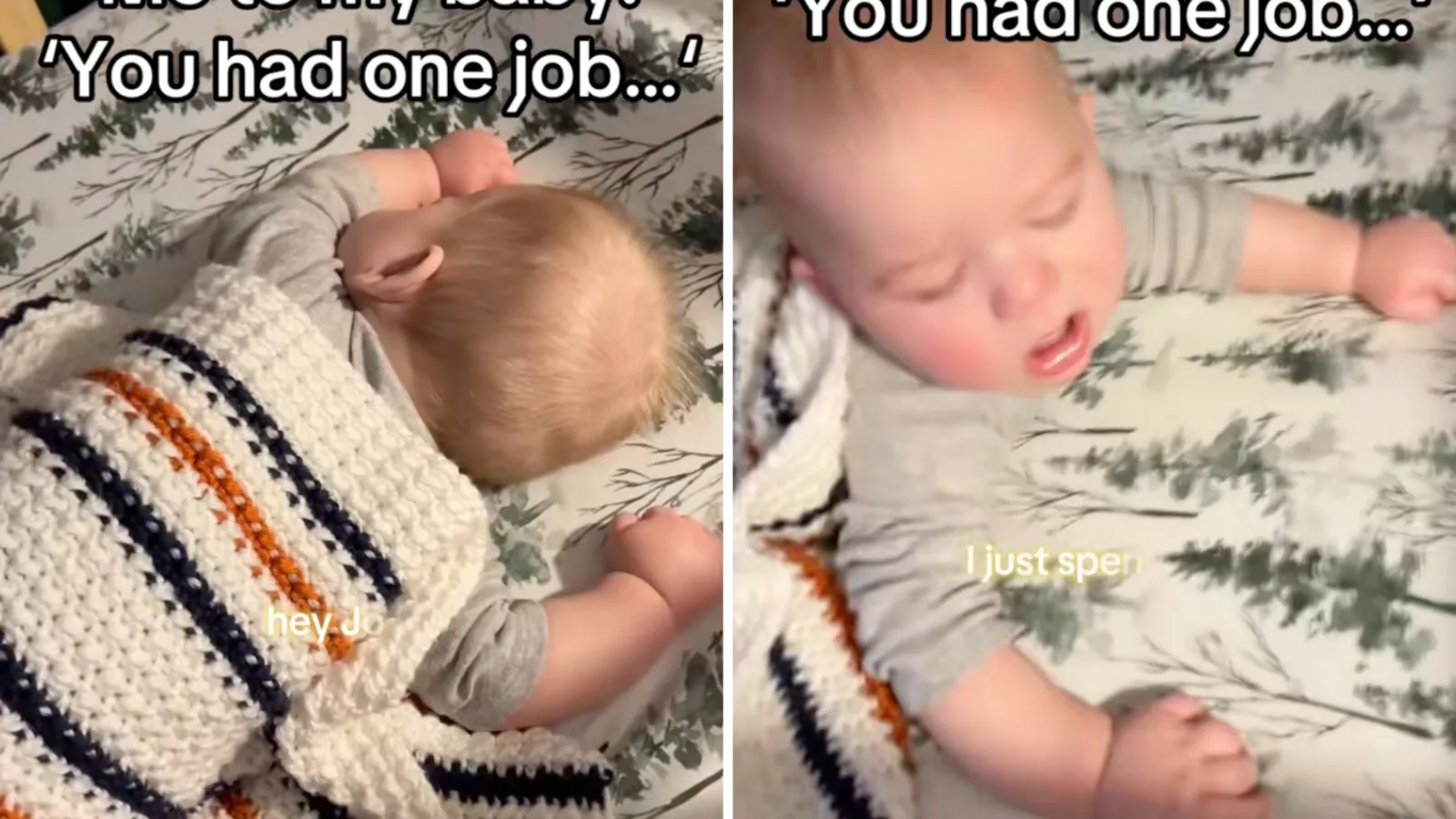 Baby decides to take a 3-hour nap, mom reveals why she is not happy