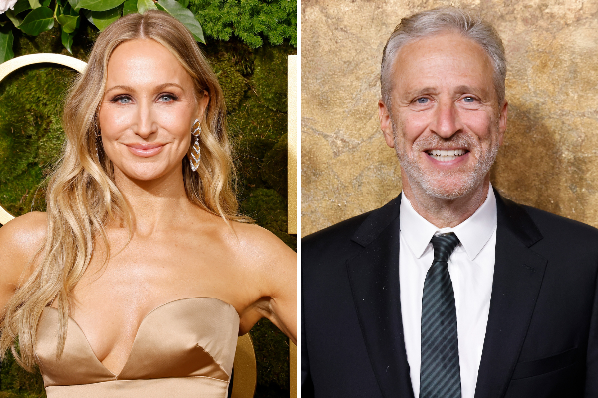 Jon Stewart's Reaction to Golden Globes Host Nikki Glaser Goes Viral -  Newsweek