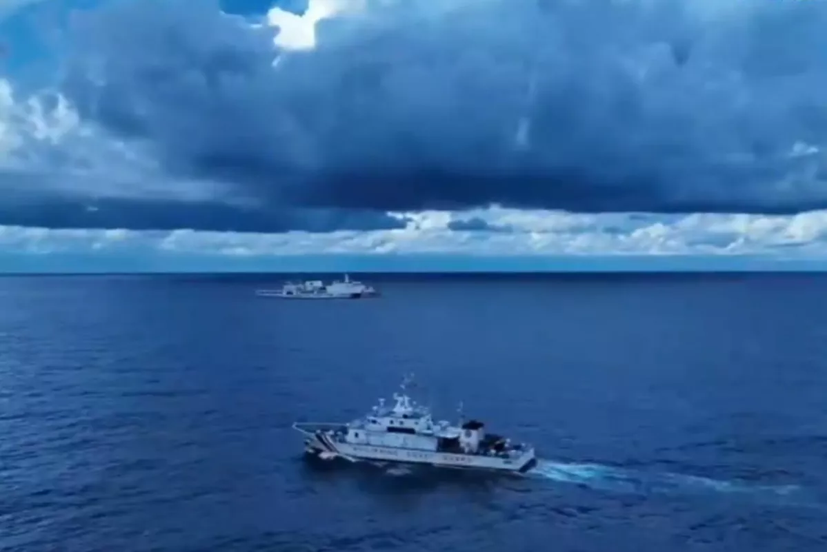 Video shows US ally monitoring China's "monster ship"