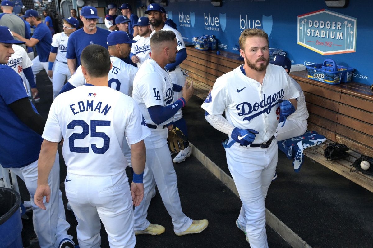 Gavin Lux Miguel Rojas Tommy Edman Dodgers