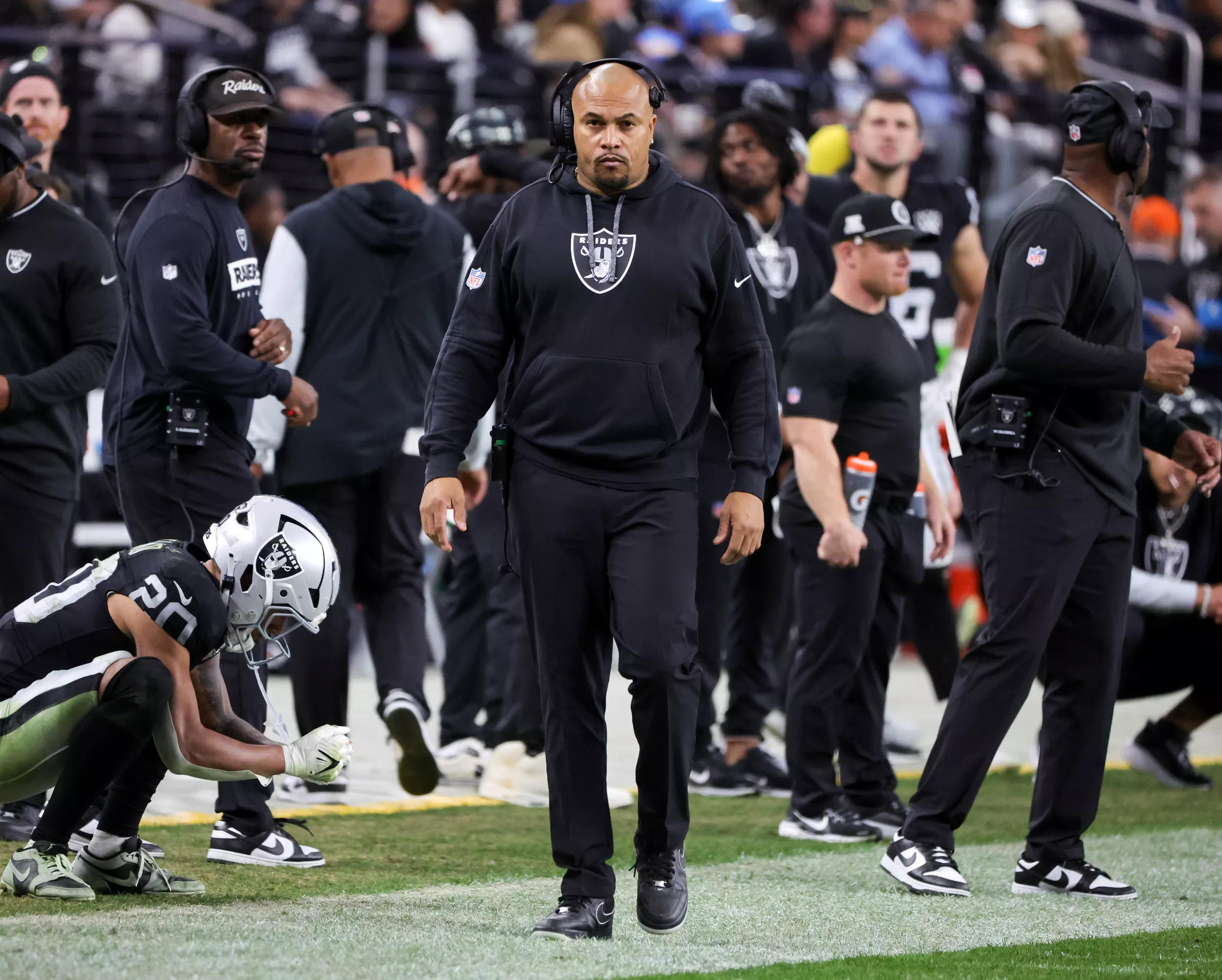 Raiders HC Antonio Pierce Comments on His Job Status For 2025