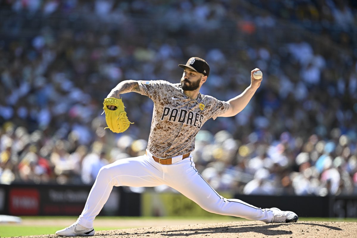 San Diego Padres pitcher Tanner Scott