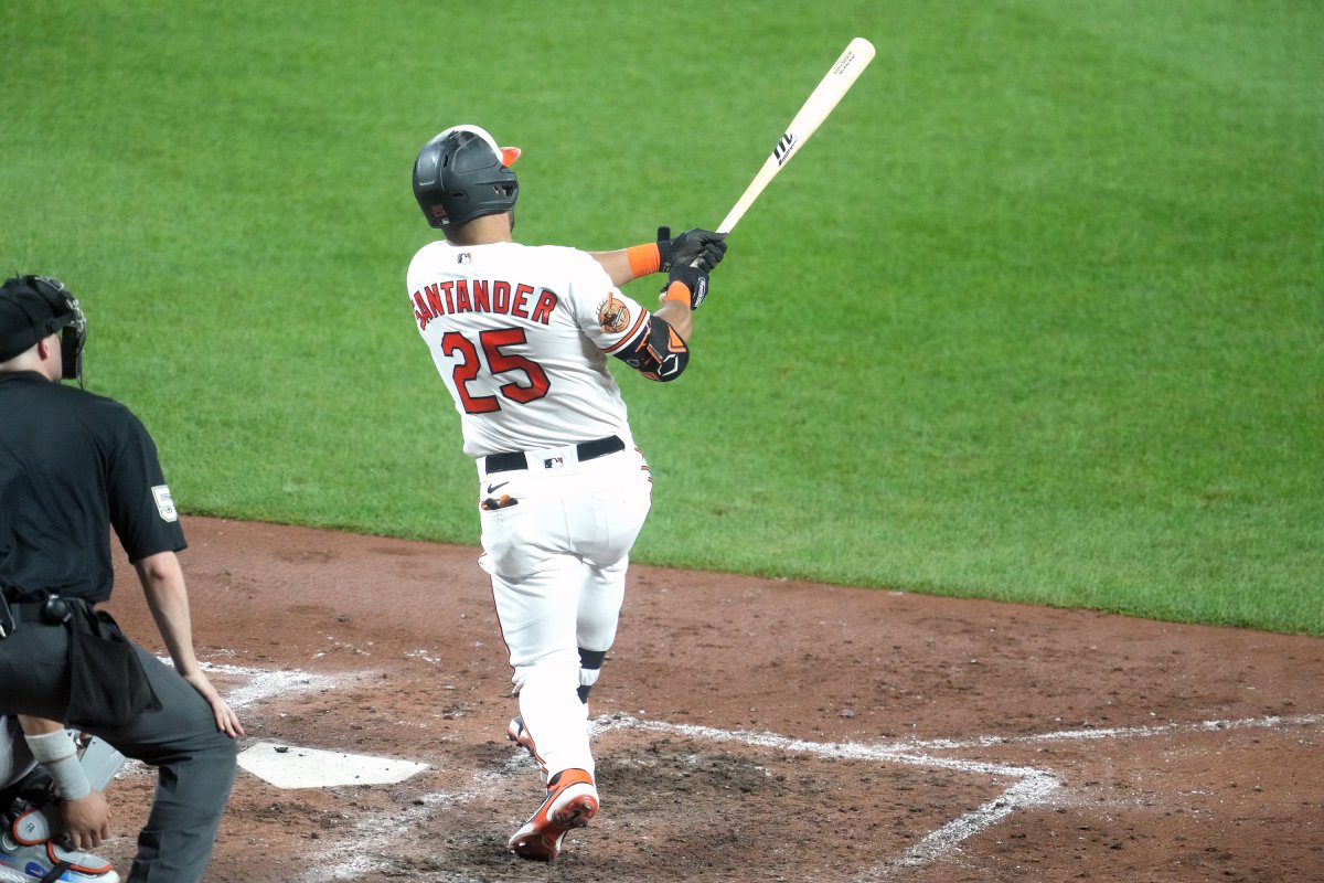 Baltimore Orioles outfielder Anthony Santander